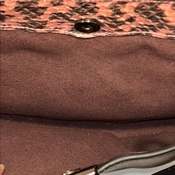 Coach Dreamer 36 Satchel is Color block with Snakeskin - Picture 10 of 17